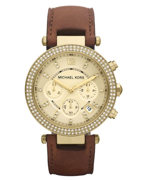 Michael Kors Women's MK2249 Parker Brown Watch